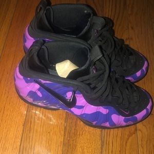 Purple Camo Foamposites